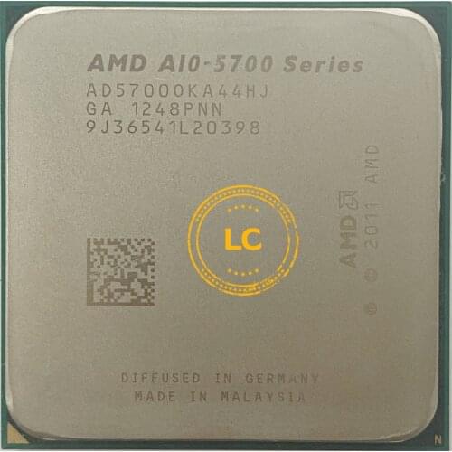 AMD A10 5700 A10 5700k 3.4 GHz Socket FM2 Quad-Core CPU AD5700OKA44HJ