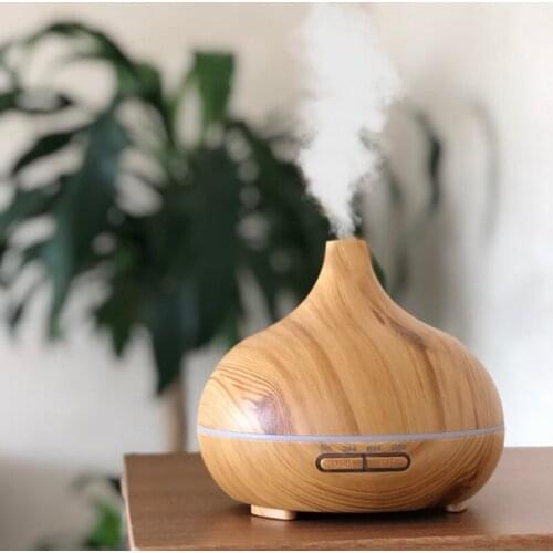 DELIXING 400ml Aroma Air Humidifier Essential Oil Diffuser Aromatherapy Electric Ultrasonic cool Mist Maker for Office Home