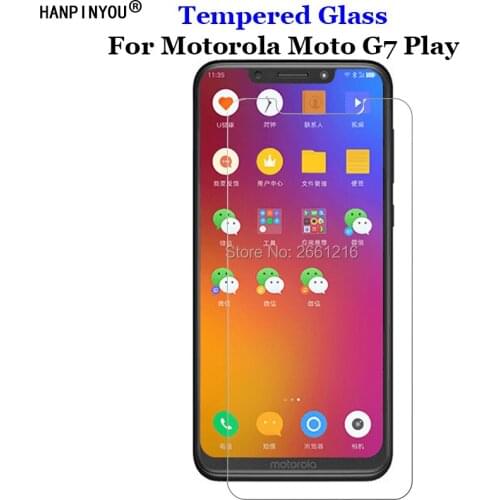 For Motorola Moto G7play Tempered Glass 9H 2.5D Premium Screen Protector Film For Motorola Moto G7 Play