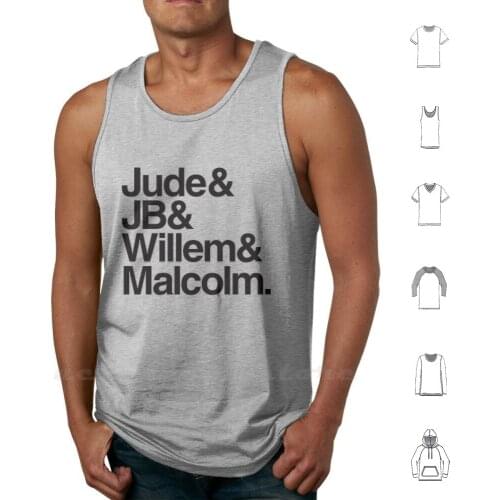 Jude Jb Willem Malcolm Merchandise Tank tops DIY Print Jude Jb Willem Malcolm Jude Jb Willem Malcolm Gift Jude