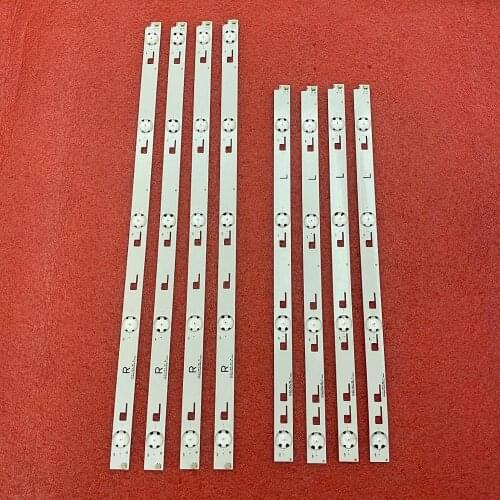 New 8 pcs/set LED Backlight stip for SONY KD-49X8005 KD-49X8005C SYV4942 KD-49X8000C SVY490A23_REV00_5LED_R L LC490EQY-SHM2
