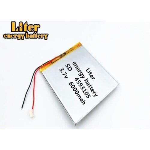 Liter energy battery Tablet PC battery 3.7v 6000mah 4593105 P85 V972