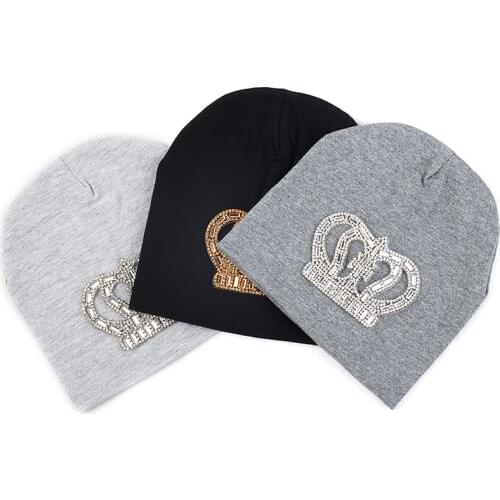 Charm Wood Cute Baby Girls Boys Cotton Beanies Cap Infant Newborn Soft Warm Beanie Hats Crown Skull Caps Unisex For 0-3 Month