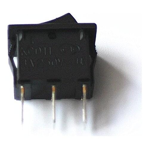 JOYING LIANG KCD11 Mini Rocker Switch 10*15mm ON/OFF 3-foot Black 3A 250V Power Switch (5PCS/LOT)