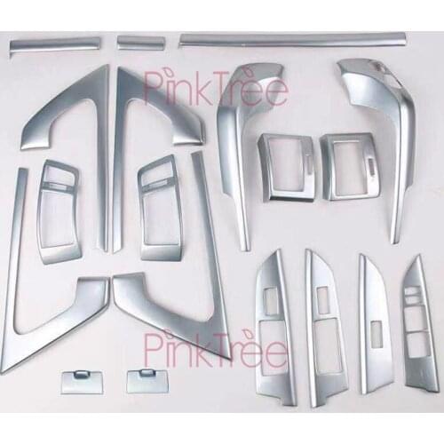 For Toyota Land Cuiser 200 2008-2011 2012-2015 Decoration Mouldings Cover Set Interior Car Accessories