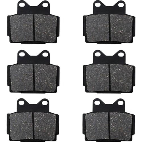 Motorcycle Front and Rear Brake Pads for Yamaha RD 350 RD350N 85-95 RZ250R RZ250RR & SRX600 SRX 600 85-87 SDR 200 87-89