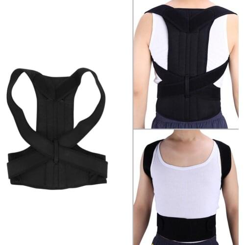 Adjustable Adult Corset Back Posture Corrector Therapy Shoulder Lumbar Brace Spine Support Belt Posture Correction