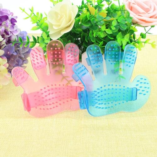 Pet Silicone Glove Dog Bath Cat cleaning Supplies High-quality Dog Accessories Silicone Dog Bath Cat combs Pet Glove