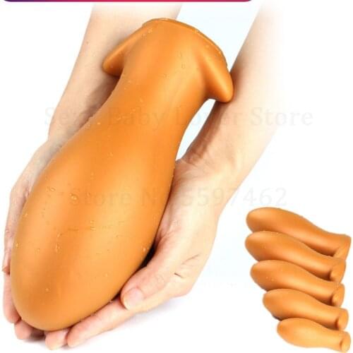 2020 New Huge Anal Plug Sex Toys Big Butt Plugs For Men Prostate Massage Women Masturbator Anus Expansion Stimulator Adult Toys