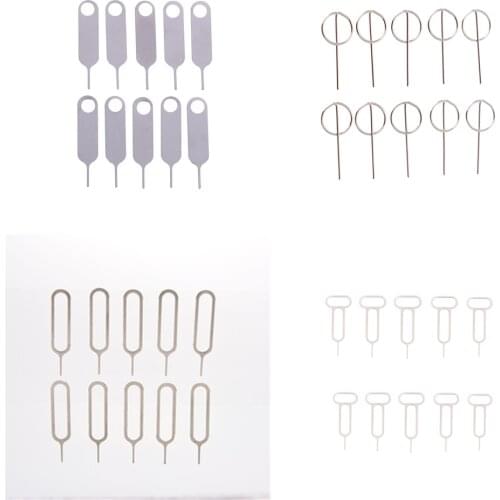5/10Pcs Universal Sim Card Tray Pin Ejecting Removal Needle Opener Ejector For Mobile Phone