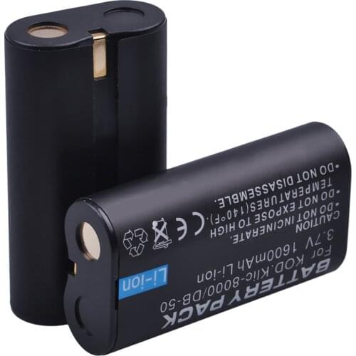 3pc KLIC-8000 Klic-8000 DB-50 KLIC 8000 Batteries+LCD USB Charger for Kodak Zx1 ZxD Z612 Z712 Z812 Z1085 Z1015 Z1012 Z1485 Z8612
