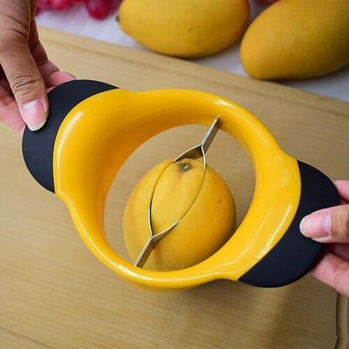 Large Size Mango Splitters Stainless Steel Fruit Cutters Fruit Corers Kitchen Accessories Fruit Cutting Tools Slicers