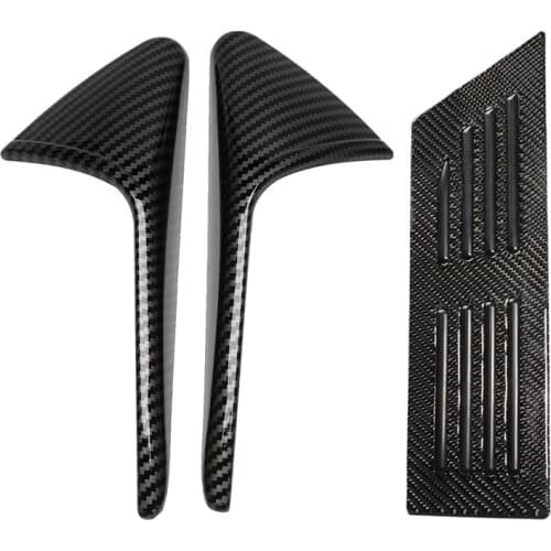 Car Camera Decorative Stickers ABS Material Camera Cover Trim with Car Foot Rest Pedal Pad