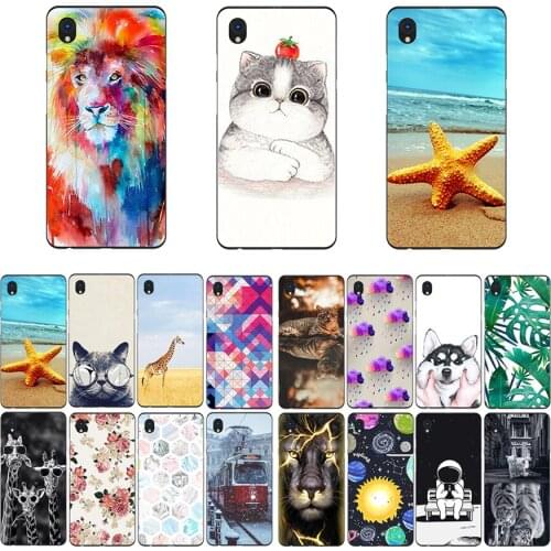 For Hisense A5 Case Wolf Silicon TPU Fundas for Hisense A5 A 5 a5 case Cat Animal Shell Bag Housing Phone Cases for Hisense a5
