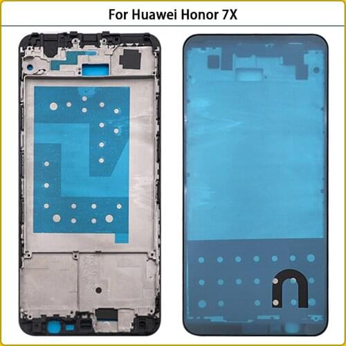 For Huawei Honor 7X LCD Housing Plate Frame Bezel Housing Cover Front Frame Board 7X Middle Frame Panel Replacement Parts