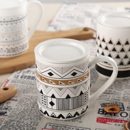 Doodle Mugs With Lid