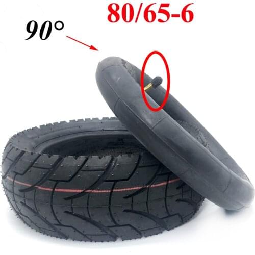 Good Quality 80/65-6 Tire 10x3.0 Inner Outer Tyre for Electric Scooter Inflatable Road Tires E-Bike Accessory