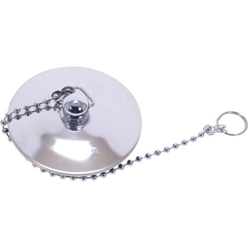 Chrome Bath Tub Drain Bathroom Sink Basin Bathtub Stopper Plug Bathtub Accessory