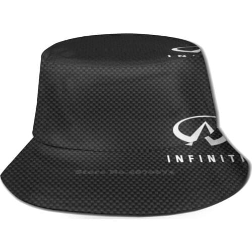 Infi Carbon Logo Fishing Hunting Climbing Cap Fisherman Hats Infiniti Car Logo Symbol Race Fast Japenese Power Horses Auto