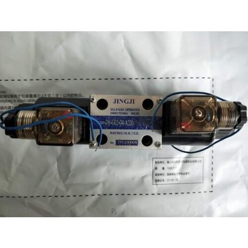 JINGJI Hydraulic valve MODEL DS-G02-G4-A220 PAYING(H.K.)CO