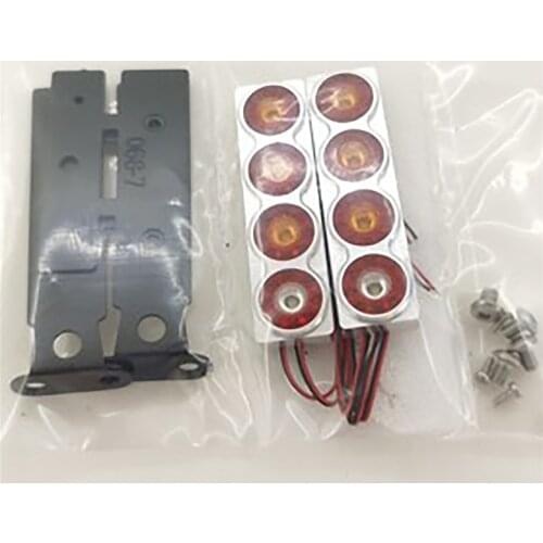 Metal Tail Light Lamp Taillight for 1/14 Tamiya Scania R620 MAN BENZ 1851 3363 56352 6X4 4X2 RC Truck Trailer Accessories