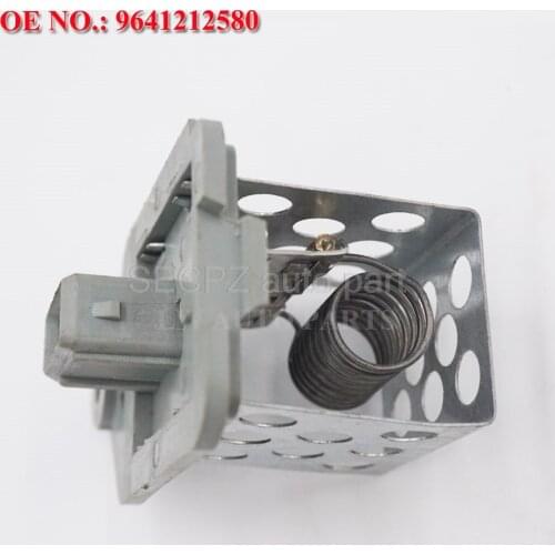HEATER BLOWER RESISTOR MOTOR FAN FOR CITROEN BERLINGO C5 C8 XSARA 1267.A9 FOR Peugeot 406/607/807 Partner Van 1267A9 9641212580