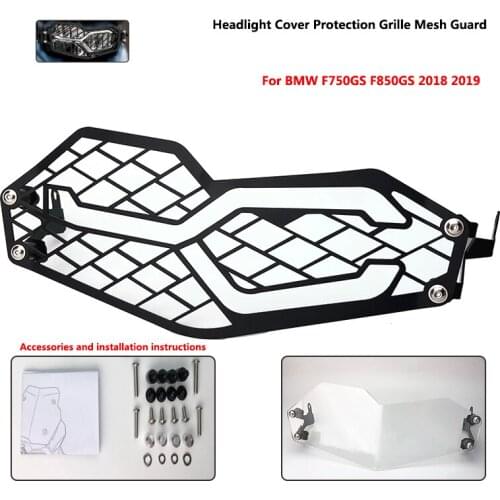 New Motorcycle Headlight Protector Guard Headlight Grill Cover after market For BMW F850GS F750GS F 850 GS F 750 GS 2018 2019