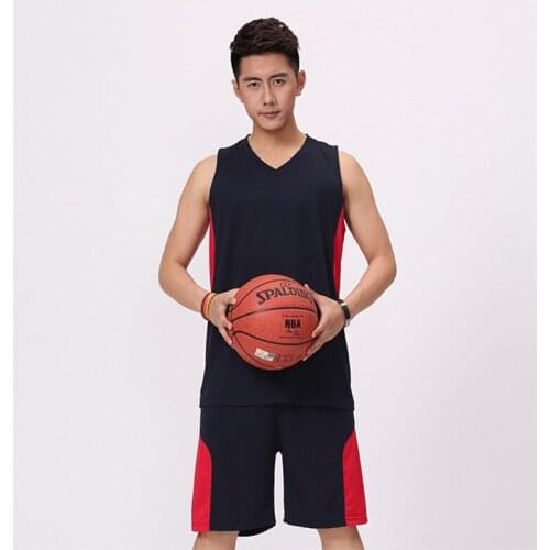 Promotion price basketball set outdoor cool-dry breathable set in 2021 men