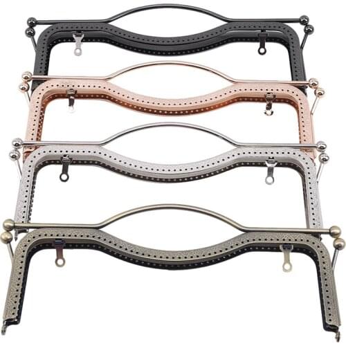 Purse Frame Handle Lips Shape Big Kiss Clasp Coin Embossing DIY Quilting Handmade Bag /bronze Silver Gold Black Bag Axxessories