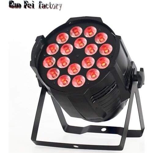 Stage Light 18X12W RGBW 4In1 Lyre LED Par Can Light Dmx Wash Lighting For Party KTV Disco Dj