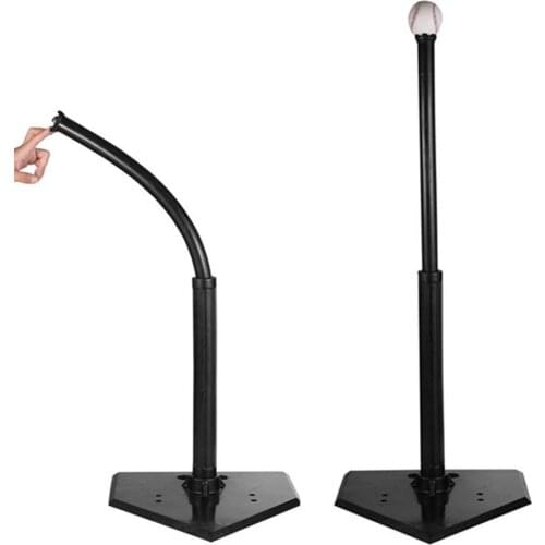 Baseball Batting Trainer Swing Training Device Practice Tool Batting Tee Heavy Duty Baseball Softball Hitting Tee Teeball Sports