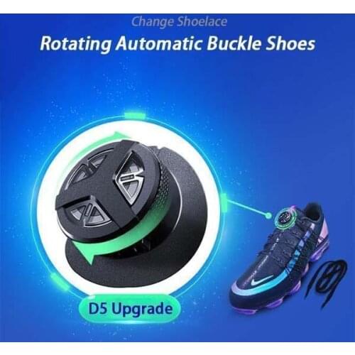 Rotating Automatic Buckle Shoelaces Revolving buckle with tool instructions tight-loose buckle repair rotate button high quality