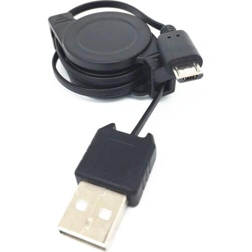 Retractable Micro USB Data Sync Charger Cable for Lg G Flex D958 G2 G3 Mini Gw620 L-03C 04C Lotus Lx610 Lotus Elite Mt375 Lyric