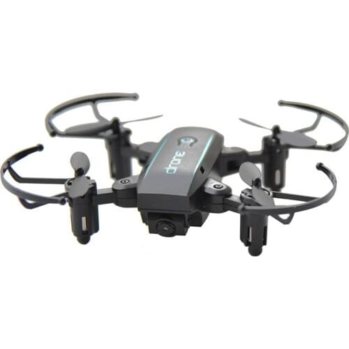 Wi-Fi FPV Cute Selfie Mini Drone and Camera Helicopter Height Keep Radio Control Childrens Toy Drone Quadcopter Folding Drone
