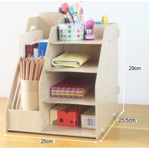 Makeup Storage Box Cosmetic Stationery Drawer Desktop Table Organiser Holder Table Organizer Document Rack