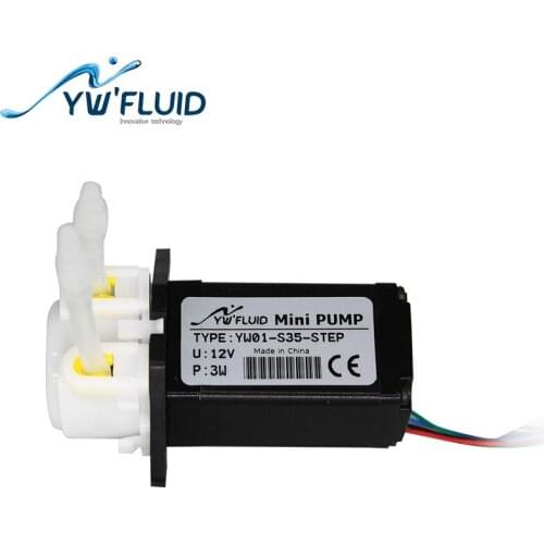 YWfluid YW01 High Precision Adjustable Speed Max Flow 150ml/Min Micro Peristaltic Pump With STEP Motor For Drug Delivery