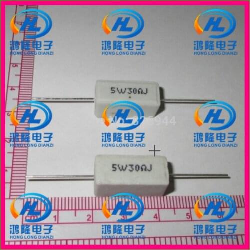 10pcs/lot) 5W 30 ohm +/-5% / 5W 30 ohm 5% / 5W 30RJ