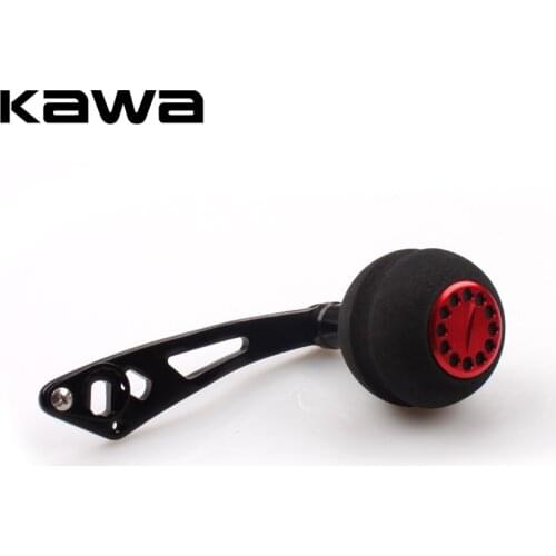2018 Kawa Aluminum Alloy Fishing Reel Handle Rocker Ball type of EVA Fishing Knob 8*5mm suit for Abu and Daiwa Fishing Accessory