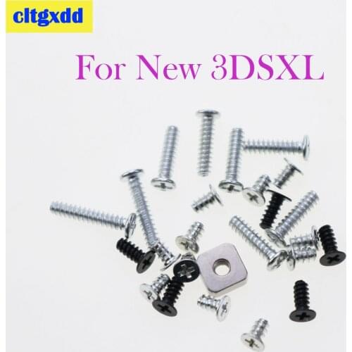 Cltgxdd Replacement For Nintend New 3DSLL XL Philips Head Screws Set for new3ds xl ll Game Console Shell