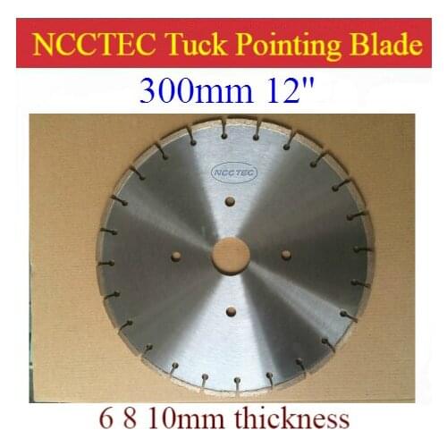 12'' Diamond Tuck point blade B12TP / 300mm concrete granite tuck pointing GROOVING tool / Slot width 3 6 10mm thickness segment