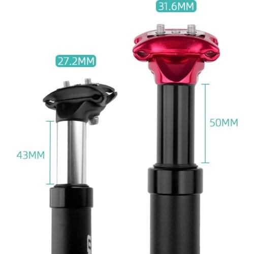 For ZOOM Suspension Seatpost Shock Absorber damping Alu MTB mountain bike Bicycle Seat post 27.2 30.1
