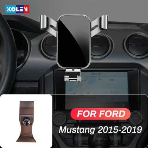 Car Mobile Phone Holder For Ford Mustang 2015 2016 2017 2018 2019 Air Vent Outlet Mount Special Navigation Bracket Gravity Stand