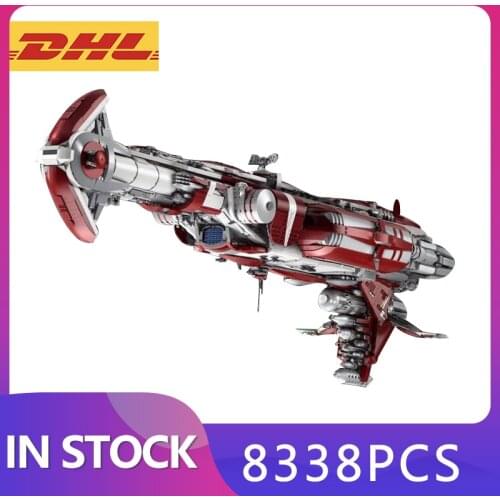 MOULD KING 21002 Star Plan MOC Old Republic Escort Cruiser model Ship Assembly Bricks Building Blocks Kids Gifts