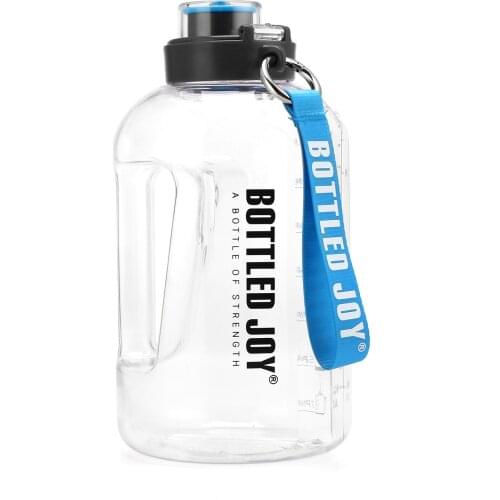 1500ML Large Capacity Water Bottle Leak Proof Water Jug with Handle and Hanging Lanyard Outdoor Gym Sports Bottles