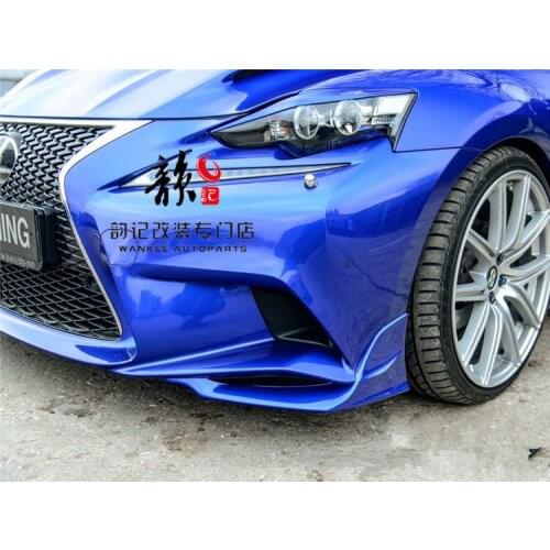 MV TUNING body kit front bumper lip splitter in primer unpainted FRP For LEXUS IS200t IS250, it dosn't fit 2017y+ model
