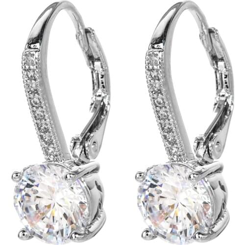 Creative fashion style zircon ear clip fashion jewelry gifts for women/girls wedding party ER-355