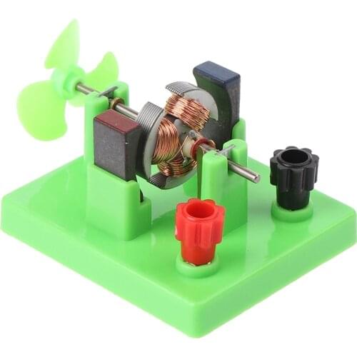 Small Invention Education Toys Science Physical Experiment DIY Hand Crank Generator Model Children Learning Toy
