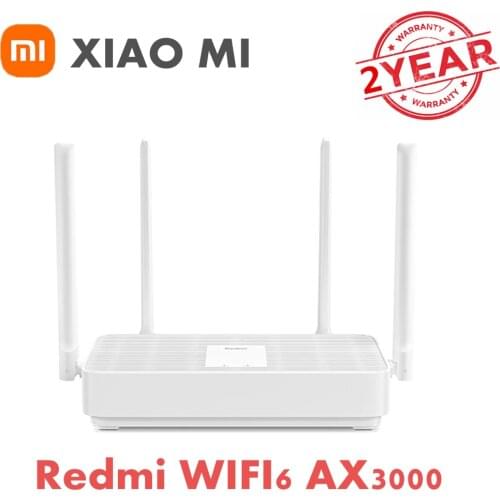 Xiaomi Redmi Router AX3000 replace AX6 AX5 WiFi 6 2.4G /5G dual Frequency Mesh network Wifi Repeater 4 Antennas signal extender