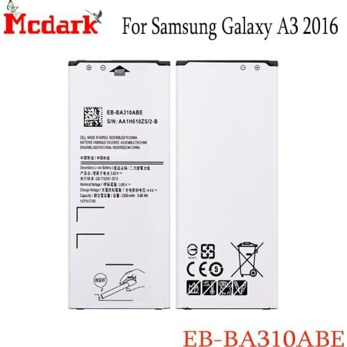 Аккумуляторы для телефонов Samsung Galaxy A3 2016 Mcdark China At AliExpress