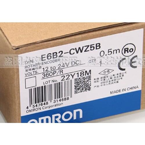 Omron original genuine encoder E6B2-CWZ5B 360P/R 0.5M E6B2-CWZ5B 600P/R 2M E6B2-CWZ5B 1000P/R 0.5M E6B2-CWZ5B 2000P/R 0.5M